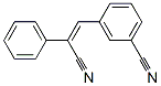 Benzonitrile, 3-(2-cyano-2-phenylethenyl) Structure