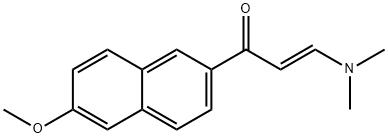 3-(Dimethylamino)-1-(6-methoxy-2-naphthyl)prop-2-en-1-one Structure