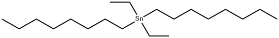 DI-N-OCTYL DIETHYLTIN Structure