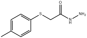 2-[(4-메틸페닐)티오]아세토하이드라자이드 구조식 이미지