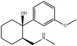 (+)-N-Desmethyl Tramadol 구조식 이미지