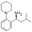 (S)-3-Methyl-1-(2-piperidin-1-ylphenyl)butylamine 구조식 이미지