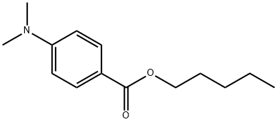 Pentyl 4-(dimethylamino)benzoate Structure