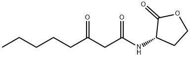 N-(3-OXOOCTANOYL)-L-HOMOSERINE LACTONE Structure