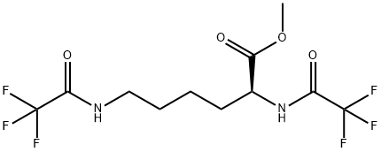 DI-N-TFA-L-LYSINE METHYL ESTER Structure