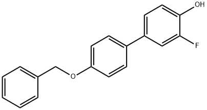 4-(4-Benzyloxyphenyl)-2-fluorophenol Structure