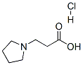 1-pyrrolidinepropanoic acid(HCl) Structure