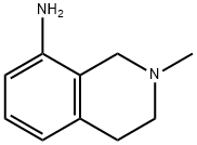 2-메틸-1,2,3,4-테트라하이드로이소퀴놀린-8-아민 구조식 이미지
