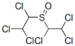 BIS(1,2,2-TRICHLOROETHYL)설폭사이드 구조식 이미지