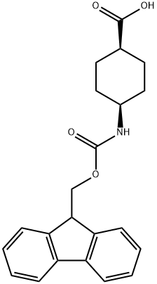 FMOC-1,4-CIS-ACHC-OH Structure