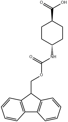 FMOC-1,4-TRANS-ACHC-OH Structure