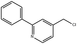 4-(클로로에틸)-2-페닐피리딘 구조식 이미지