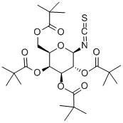 2,3,4,6-TETRA-O-PIVALOYL-BETA-D-GALACTOPYRANOSYL ISOTHIOCYANATE 구조식 이미지