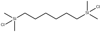 1,6-BIS(CHLORODIMETHYLSILYL)HEXANE 구조식 이미지