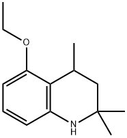 Quinoline, 5-ethoxy-1,2,3,4-tetrahydro-2,2,4-trimethyl- (9CI) Structure