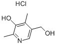 4-Deoxypyridoxine hydrochloride 구조식 이미지