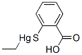 2-(ethylmercuriothio)benzoic acid 구조식 이미지