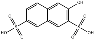 3-Hydroxynaphthalene-2,7-disulphonic acid 구조식 이미지