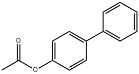 4-ACETOXYBIPHENYL Structure