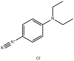 4-(diethylamino)benzenediazonium chloride Structure