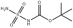 N-(tert-Butoxycarbonyl)sulfamide 구조식 이미지