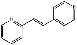 транс-1-(2-Пиридил)-2-(4-пиридил)этилен структурированное изображение