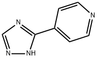 3-(4-Pyridinyl)-1H-1,2,4-triazole Structure