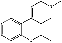 Pyridine, 4-(2-ethoxyphenyl)-1,2,3,6-tetrahydro-1-methyl- (9CI) 구조식 이미지