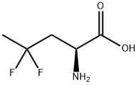 L-노르발린,4,4-디플루오로-(9CI) 구조식 이미지