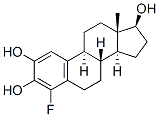 4-fluoro-2-hydroxyestradiol Structure