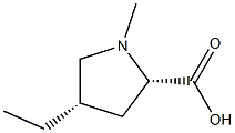 Proline, 4-ethyl-1-methyl-, L-cis- (8CI) Structure