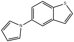 1-(1-Benzothienphen-5-yl)-1H-pyrrole Structure