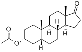 ETIOCHOLANOLONE ACETATE Structure