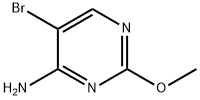 5-BROMO-2-METHOXYPYRIMIDIN-4-YLAMINE Structure