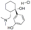 (-)-O-DESMETHYLTRAMADOL, HYDROCHLORIDE Structure