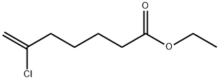 ETHYL 6-CHLORO-6-HEPTENOATE Structure