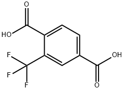 2-(trifluoromethyl)-1,4-Benzenedicarboxylic acid Structure