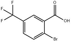 2-BROMO-5-(TRIFLUOROMETHYL)BENZOIC ACID Structure