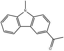 1-(9-Methyl-9H-carbazol-3-yl)-ethanone Structure