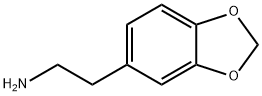 Homopiperonylamine 구조식 이미지