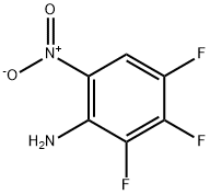 2,3,4-Trifluoro-6-nitroaniline Structure