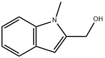 (1-METHYL-1H-INDOL-2-YL)-METHANOL 구조식 이미지