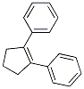 1,1'-(1-Cyclopentene-1,2-diyl)bisbenzene Structure