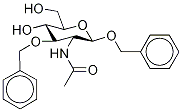 1,3-O-Dibenzyl-N-acetyl-β-D-glucosaMine Structure