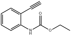 Carbamic  acid,  (2-ethynylphenyl)-,  ethyl  ester  (9CI) Structure
