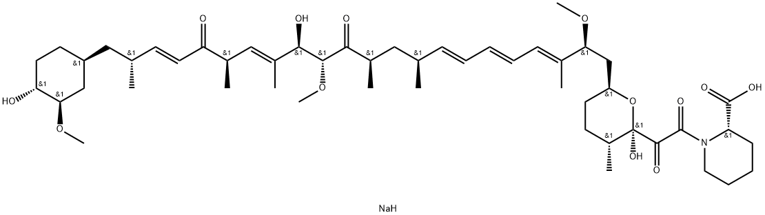 SECO RAPAMYCIN SODIUM SALT Structure