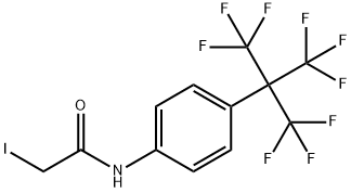 4-perfluoro-tert-butyl-phenyliodoacetamide Structure