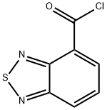2,1,3-BENZOTHIADIAZOLE-4-CARBONYL CHLORIDE Structure