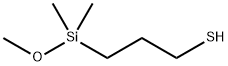 3-(methoxydimethylsilyl)propanethiol Structure