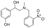 N-2-nitrobenzylphenylephrine Structure